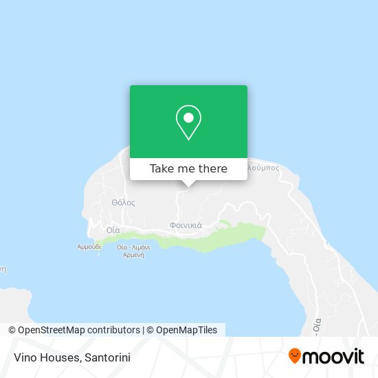 Vino Houses map