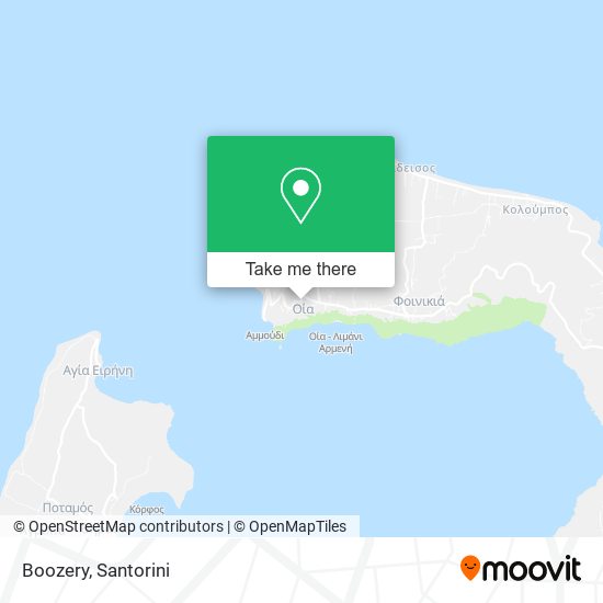 Boozery map