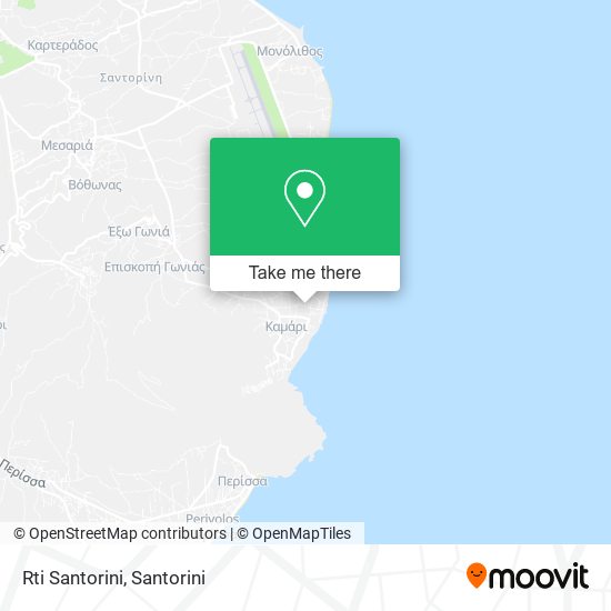 Rti Santorini map