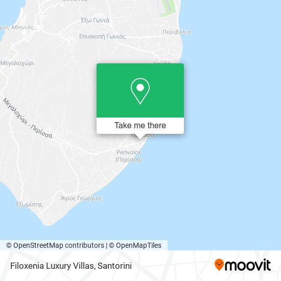 Filoxenia Luxury Villas map