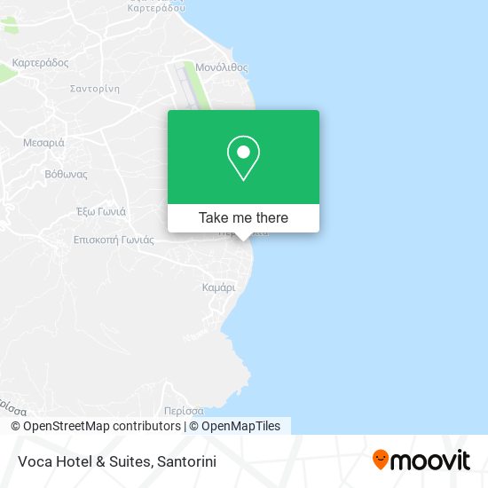 Voca Hotel & Suites map