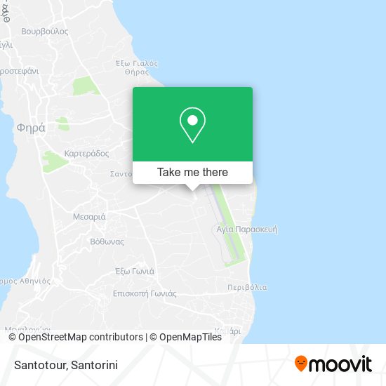 Santotour map