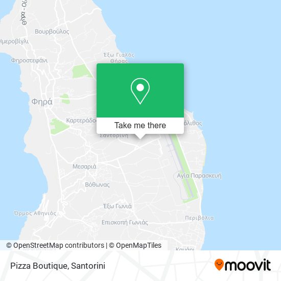Pizza Boutique map