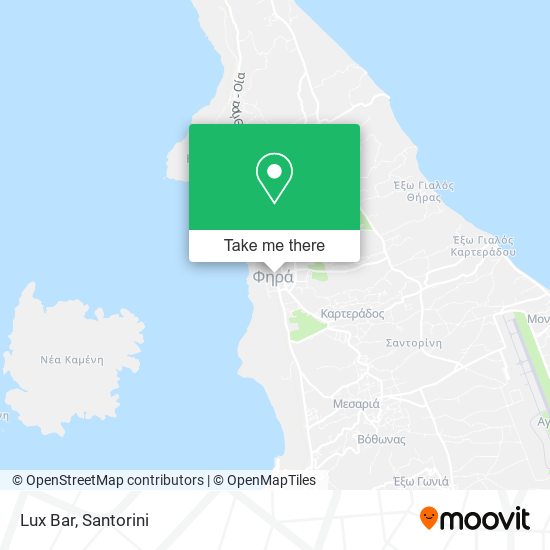 Lux Bar map
