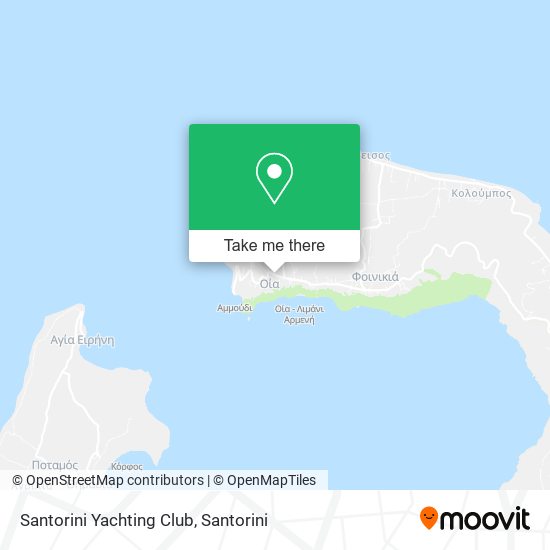 Santorini Yachting Club map