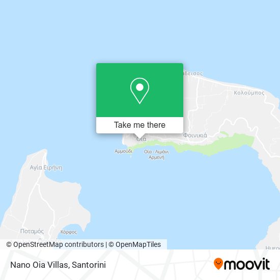 Nano Oia Villas map