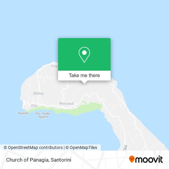 Church of Panagia map