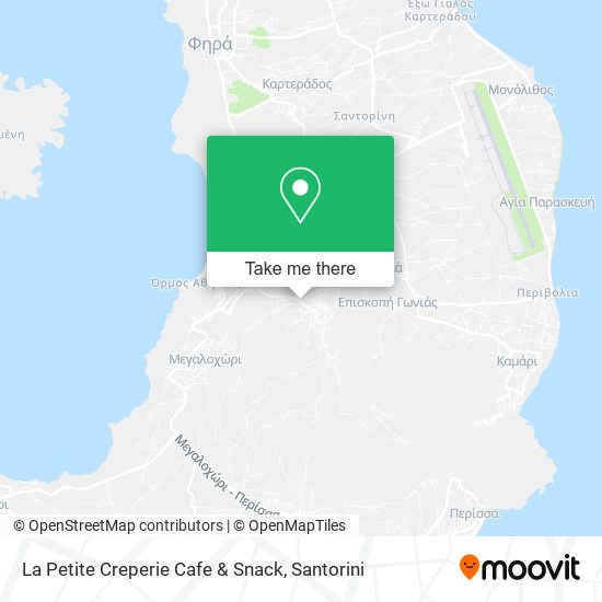 La Petite Creperie Cafe & Snack map