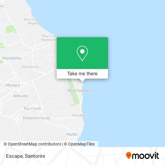 Escape map