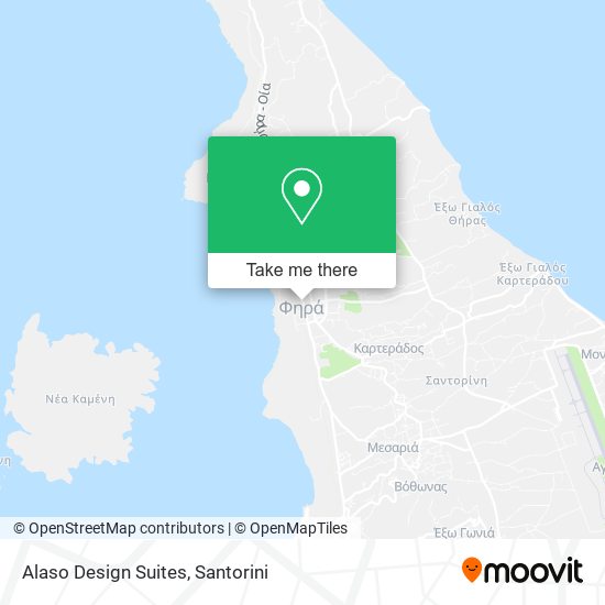 Alaso Design Suites map
