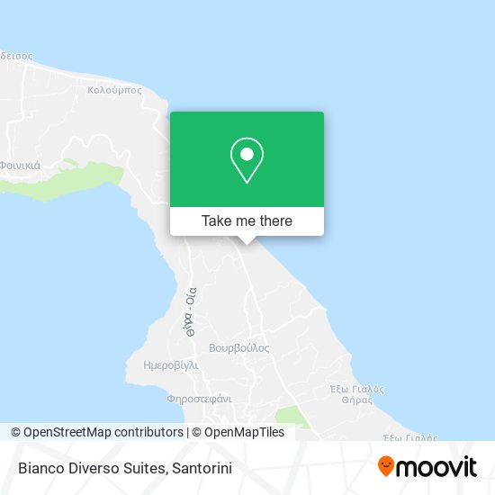 Bianco Diverso Suites map