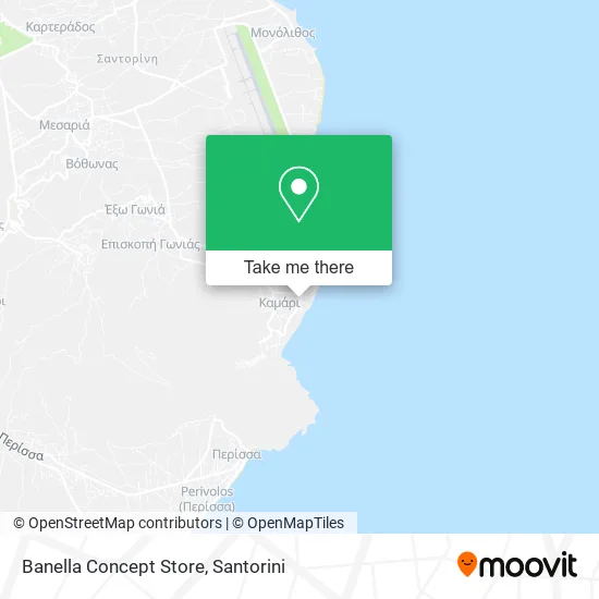 Banella Concept Store map