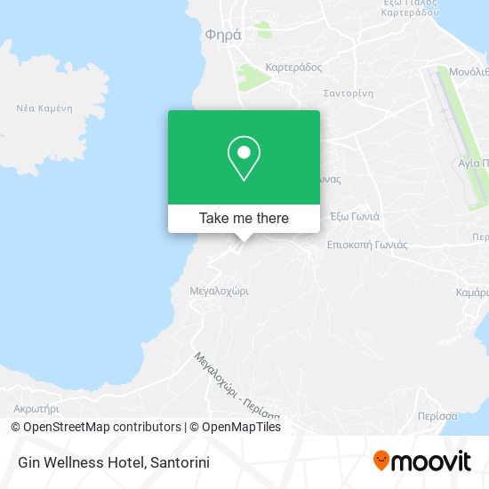 Gin Wellness Hotel map