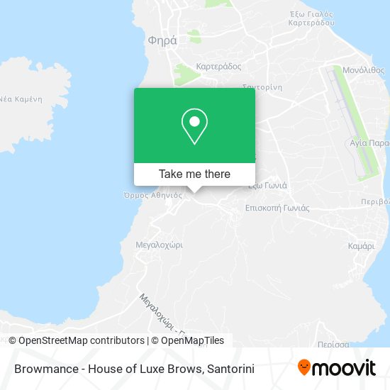 Browmance - House of Luxe Brows map