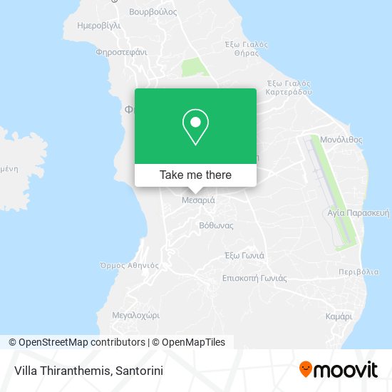 Villa Thiranthemis map