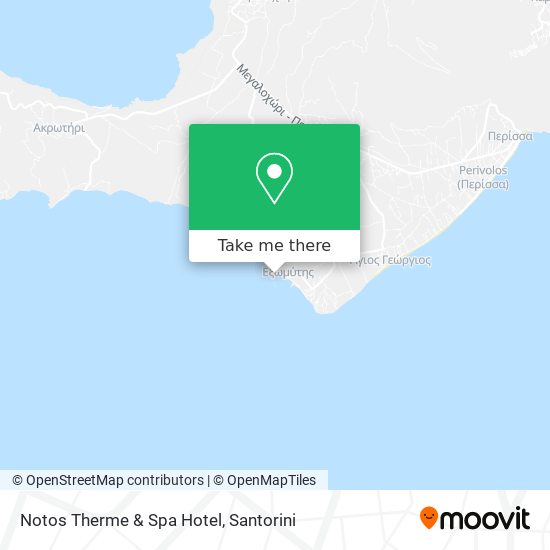 Notos Therme & Spa Hotel map