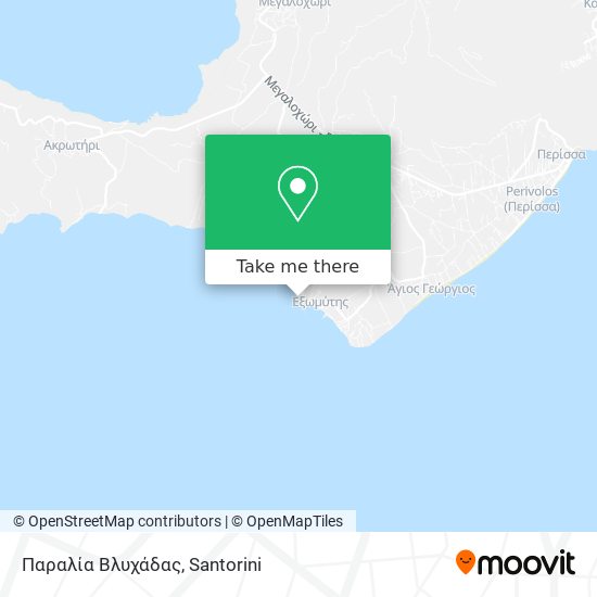 Παραλία Βλυχάδας map