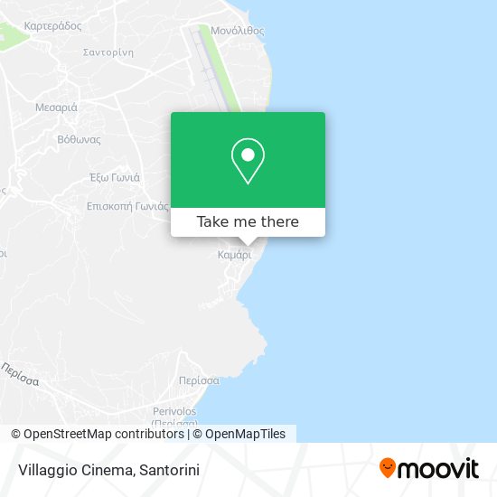 Villaggio Cinema map