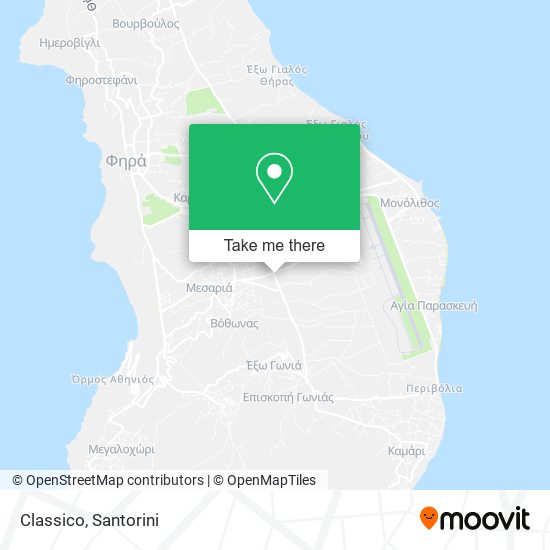 Classico map