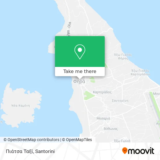 Πιάτσα Ταξί map