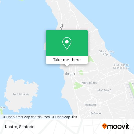 Kastro map