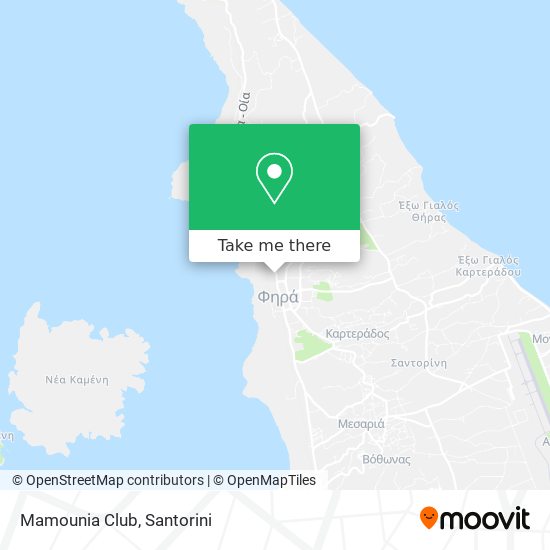 Mamounia Club map