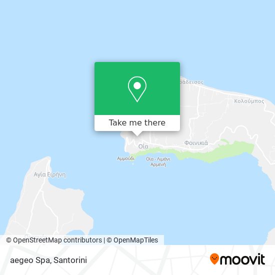 aegeo Spa map