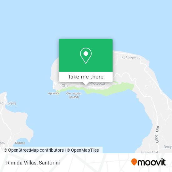 Rimida Villas map