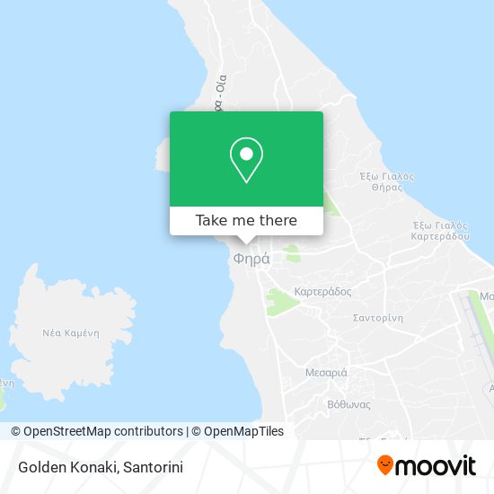 Golden Konaki map