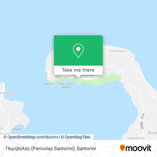 Περίβολας (Perivolas Santorini) map