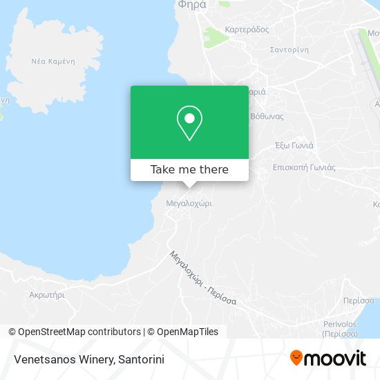 Venetsanos Winery map