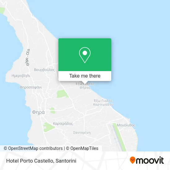 Hotel Porto Castello map
