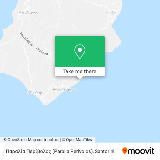 Παραλία Περίβολος (Paralia Perivolos) map