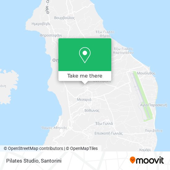 Pilates Studio map