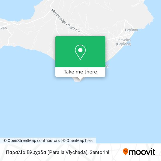 Παραλία Βλυχάδα (Paralia Vlychada) map