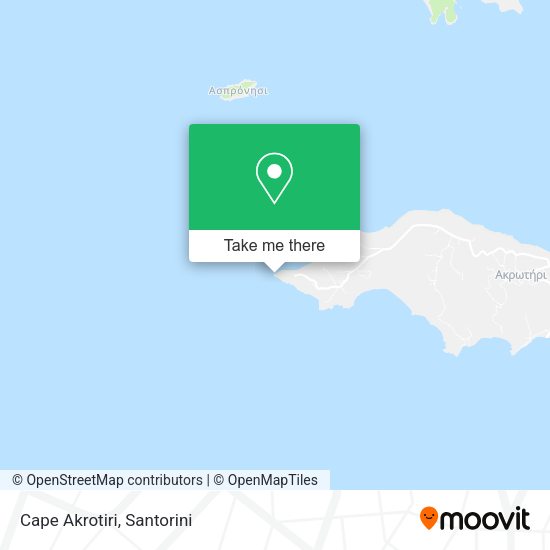 Cape Akrotiri map