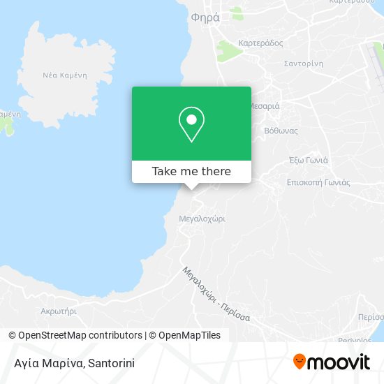 Αγία Μαρίνα map
