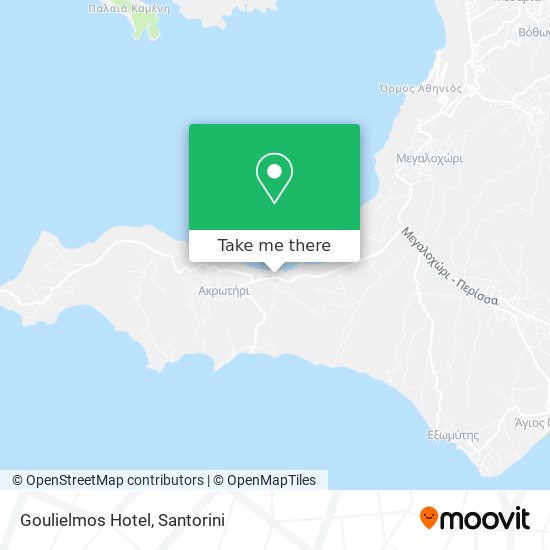 Goulielmos Hotel map