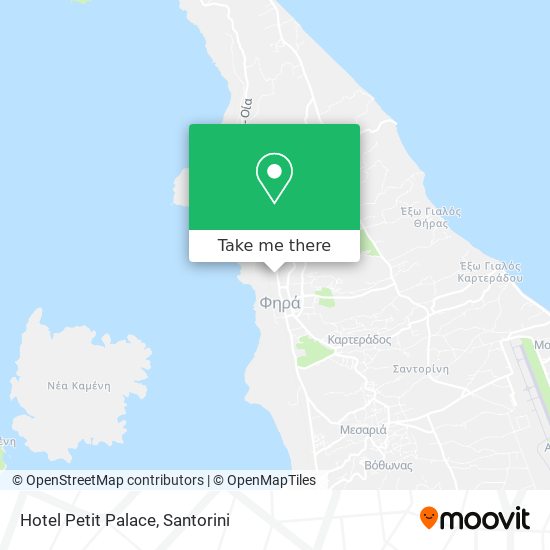Hotel Petit Palace map
