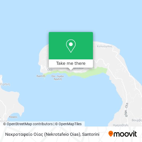 Νεκροταφείο Οίας (Nekrotafeio Oias) map