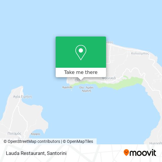 Lauda Restaurant map