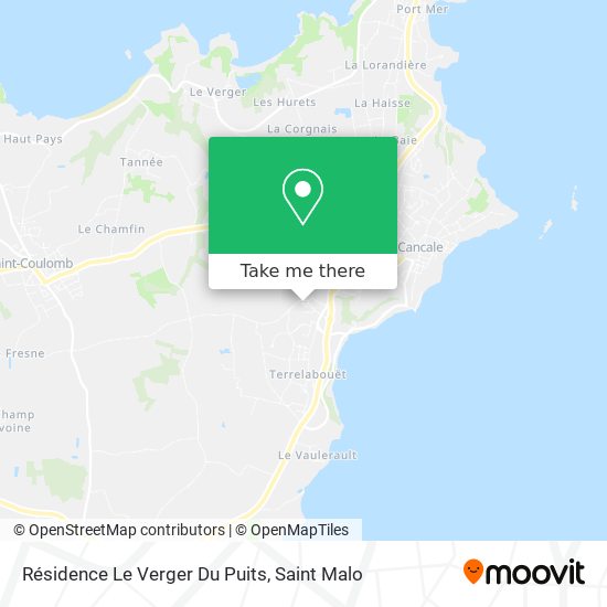 Résidence Le Verger Du Puits map