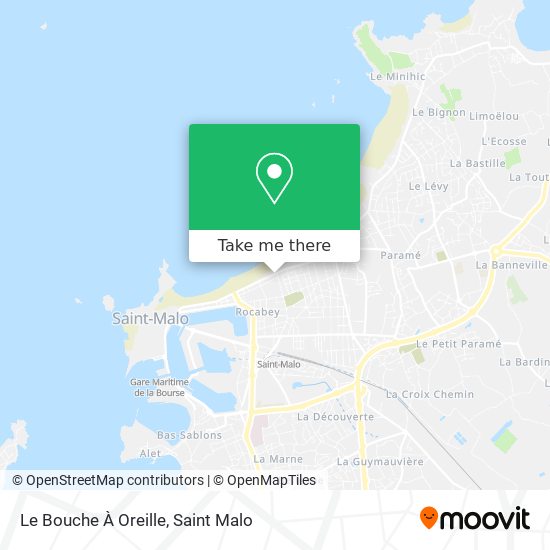 Le Bouche À Oreille map