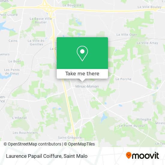 Laurence Papail Coiffure map