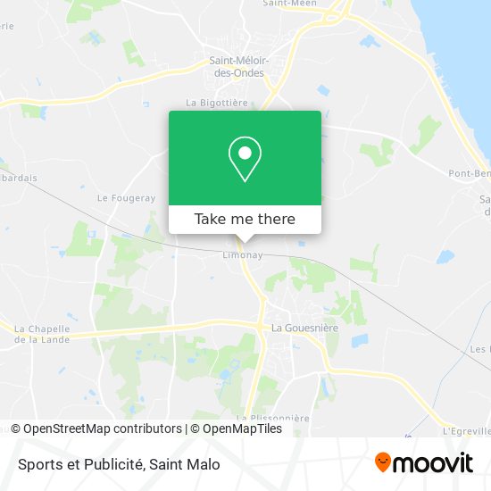 Sports et Publicité map