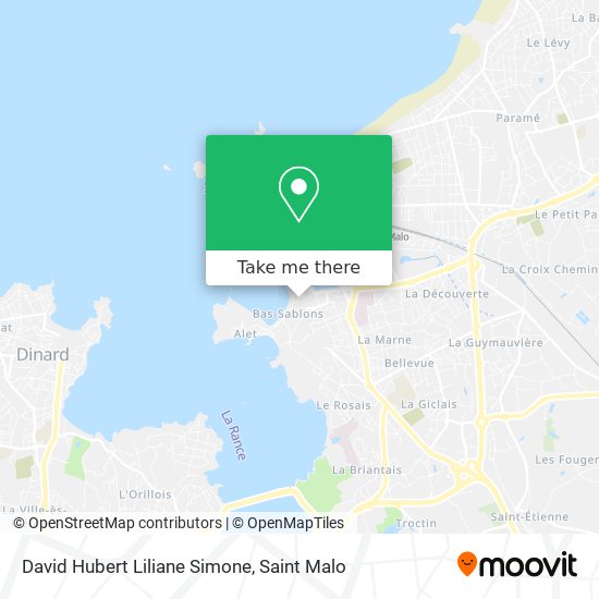 David Hubert Liliane Simone map