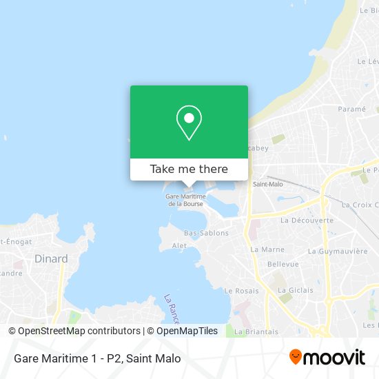 Gare Maritime 1 - P2 map