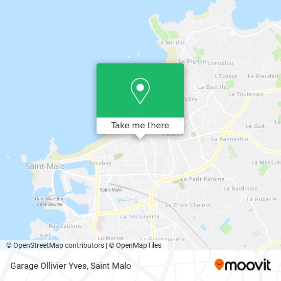 Garage Ollivier Yves map