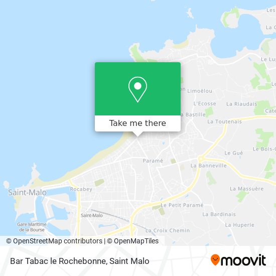 Bar Tabac le Rochebonne map