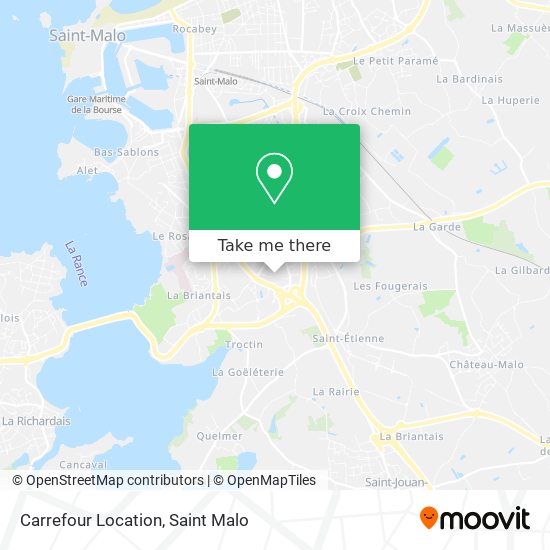 Carrefour Location map